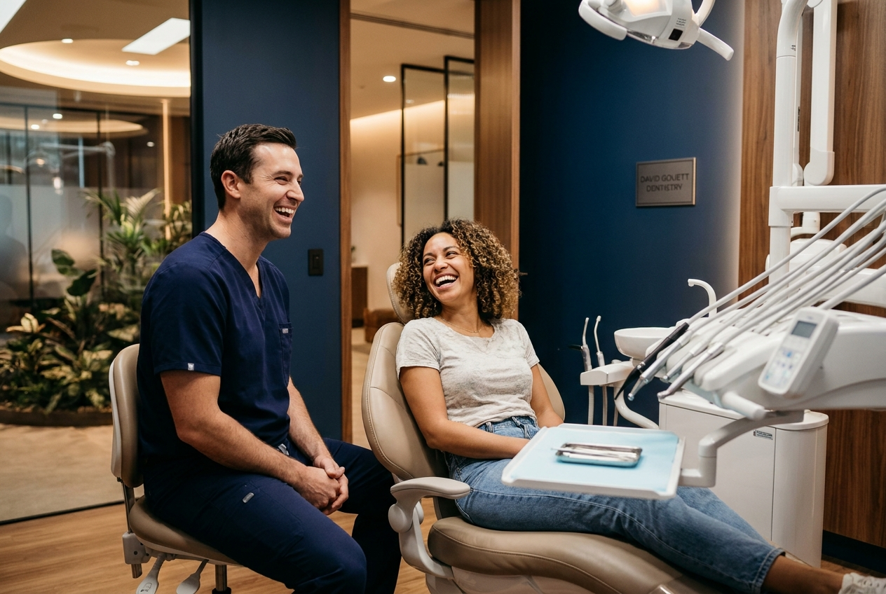 Cinematic 3D dental implant